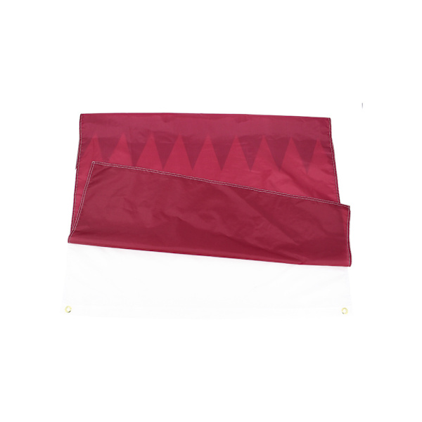90*150cm Qatar flag 3*5ft polyester flag