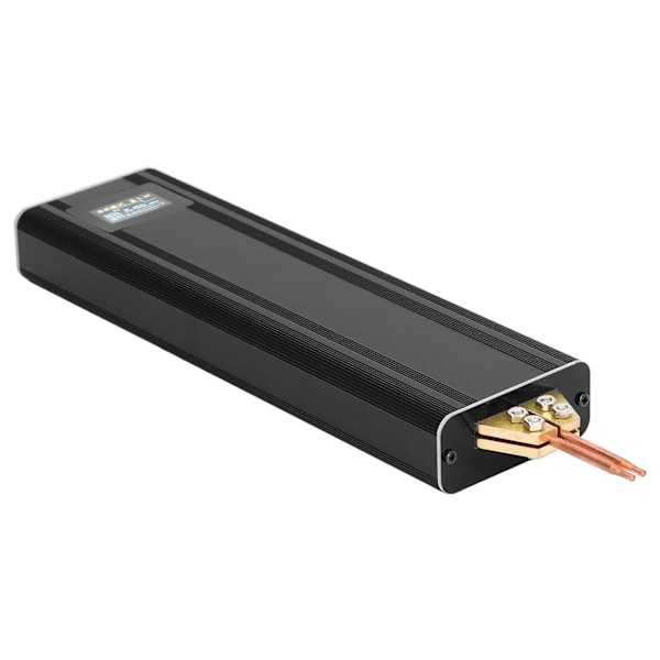 Punktsvets 80 nivåer justerbar bärbar kit Mini handhållen LCD-display DIY svetsmaskin för 18650 litiumbatteri