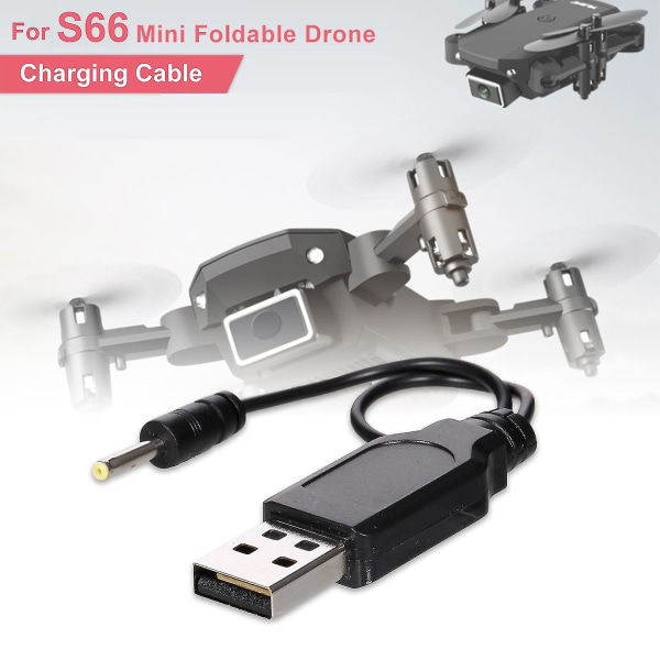 Kompatibel med S66 Rc Drone USB Laddare Kabel Sladd För Rc Drone Batteri 3.7v 650mah Litium Batteri Kabel Rc Drone delar