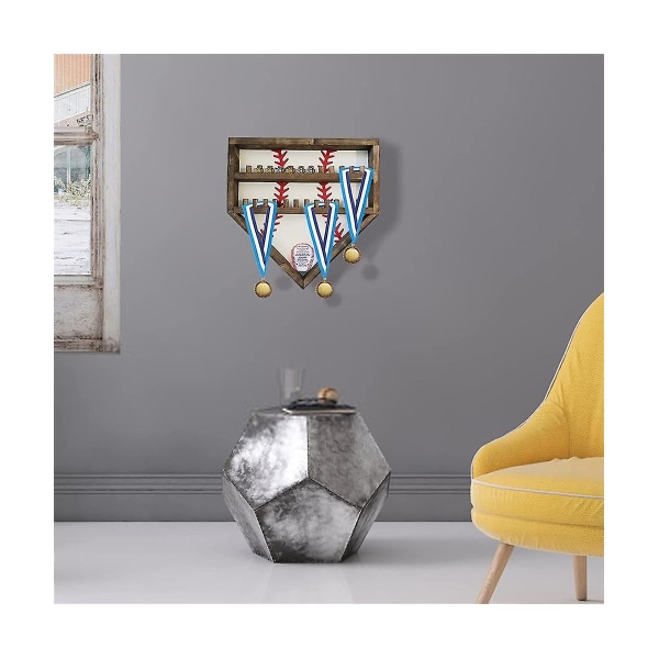Baseboll Displayfodral Basebollhållare För Bollar Display Basebollar Väggdisplaylåda Antifade Uv Pro