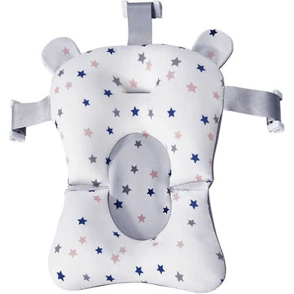 Universal Nyfødt Baby Bade Net Justerbar Anti-Slip Badekar Støtte Foldbar Brusebad Sæde