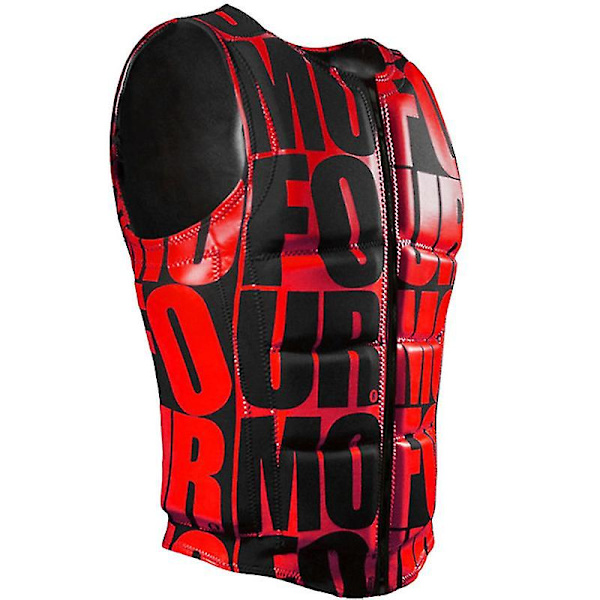 Mimigo Dame og Herre Traditionel Neopren Redningsvest RED S