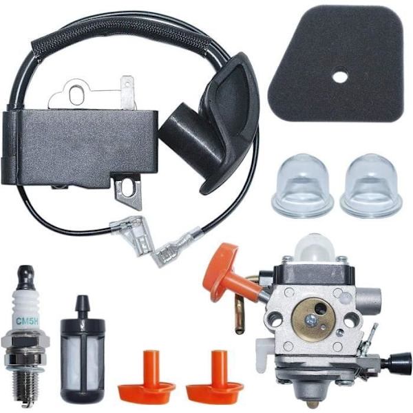 Kaasuttimen sytytyspuola, joka on yhteensopiva Stihl FS87 FS90 FS100 HL100 HL95 KM100 KM130TRIMM kanssa