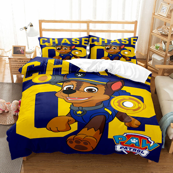 Paw Expedition Digitaltryckt Täcke Set-03072paw SINGLE 135x200cm