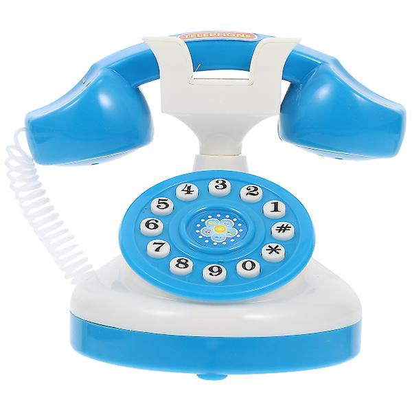 Numark Snurrtelefon Leksak Telefon med Sladd Retro Enlinjetelefon Random Color 15X8.5CM