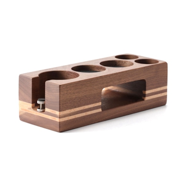 Kaffe Tamper Holder Tre Fyllingsstøtte Base Espresso Tampermatte Stasjon Stativ for Kaffetilbehør 54mm