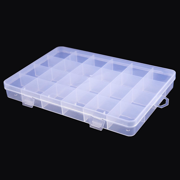 24 lokeroa Case Koruhelmisäiliö Organizer