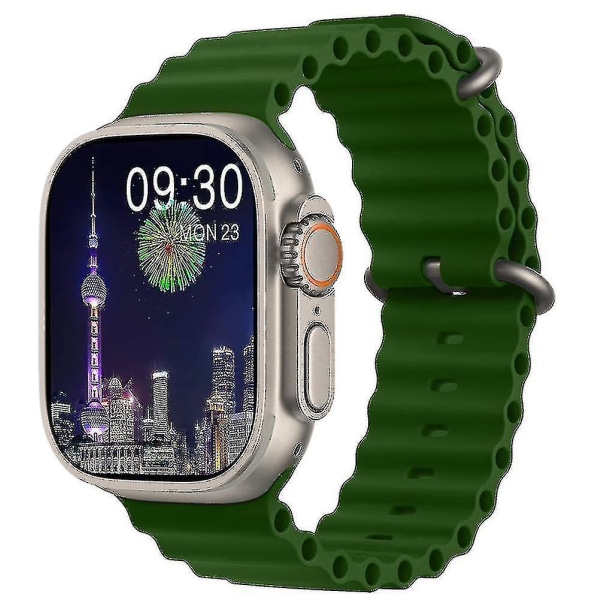 Hk8 Pro Max Ultra Herre 49mm Amoled Skjerm Kompass Nfc Smartklokke -HG color2