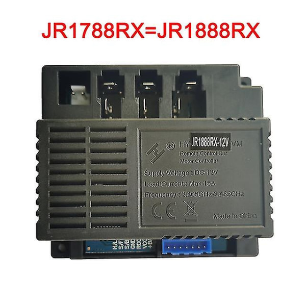 Jr-rx-12v elektrisk bil for barn Bluetooth-fjernkontrollmottaker, jevn startkontroller Jr1958rx og Jr1858rx/jr1738rx -HG JR1888RX-12V