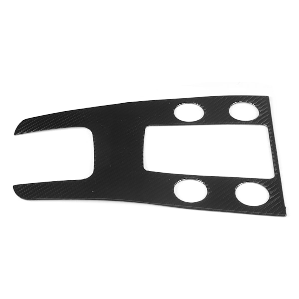 Kulfiber centerkonsol gear shift panel trim cover tilbehør passer til V60/S60 2010-2017 venstre hånd drev