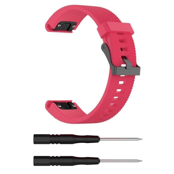 20mm Multisport GPS Fitness Erstatningsklokke for Fenix ​​5S-Pink