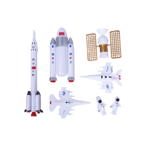 7 stk Space Shuttle Exploration Model Lekesett