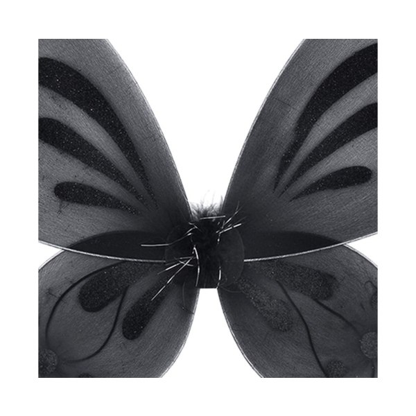 Fairy Butterfly Wings Costume - Halloween-ängelklänning för barn (22,4" B x 18,5" L)