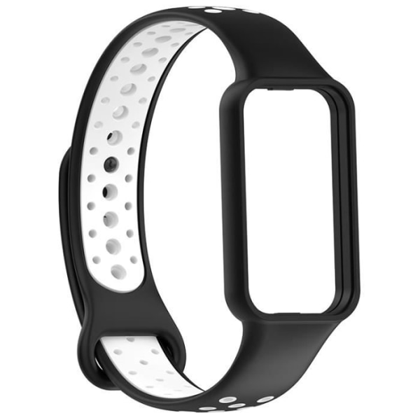 (Mustavalkoinen)Reiänmuotoinen silikoniranneke Lisävarusteet Redmi Band 2:lle