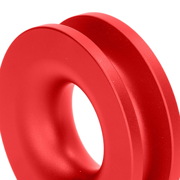 Redningsring Træktov Sæt Aluminiumlegering Nylontov Blødt Sjakkel Redningsring Sæt til Køretøjsredning