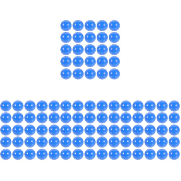 50 stk Legetøj Småbørn Drenge Lodtrækning Tilbehør Lotto Kugler Spil Kugler Bingo Maskine Forbrugsvarer Legetøj Kapsler -ES Blue 200pcs 4*4*4cm