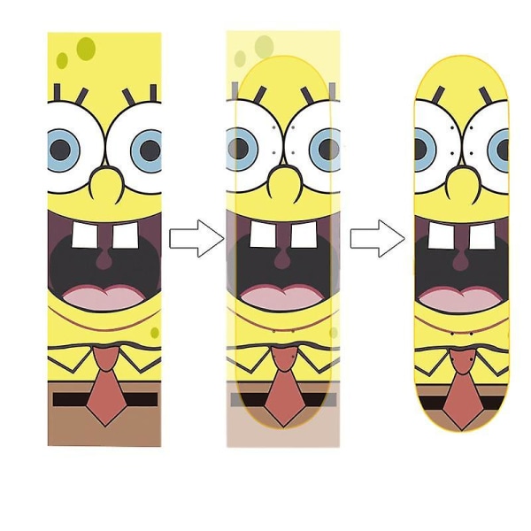 9\" X 33\" Grip Tape Skateboard Tegneserie Design Skateboard Longboard Scooter Sandpapir