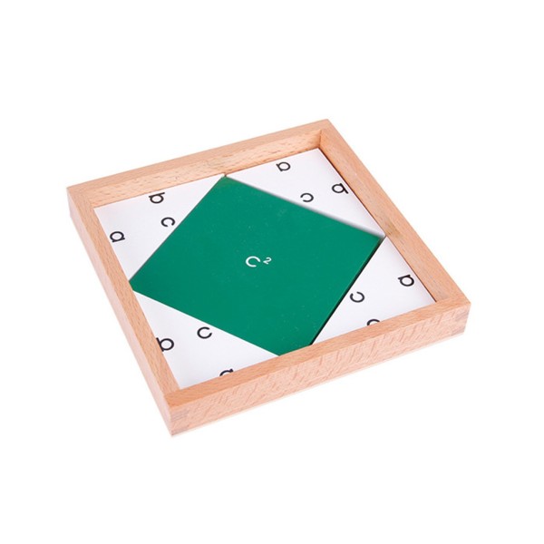 Pythagoras teorem Læreleke i tre for Montessori