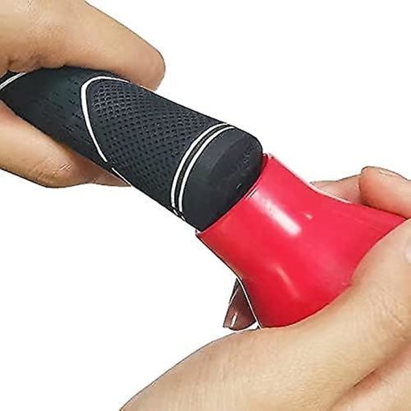 3 st Golf Ball Retriever, Golf Ball Pick-up sugkopp, Golf Ball Grabber sugkopp för putters och golfare Red