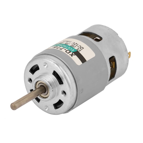 775-moottori, suuri nopeus, 80 W:n suuri teho, vääntöakselin jatke, tasavirtamoottori (12 V 10 000 RPM)