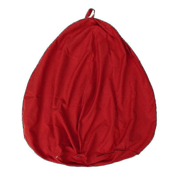 Lazy Sofa Cover Bean Bag Cover Sofa Cover Stoltrekk Møbel Cover_y Red 100*120cm