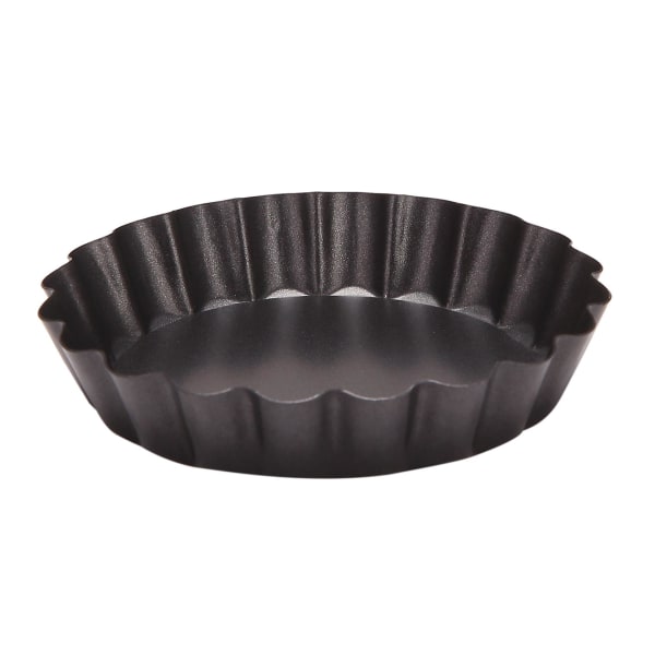 Quiche-pannut irrotettavapohjainen set torttuvuokakotelot irtonaiset Basetart- mold black