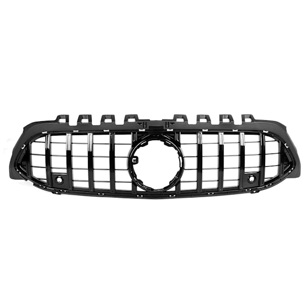 Bil ABS för GT Style Front Hood Bumper Grille Tillbehör Passar för Benz Nya A Klass W177 2019