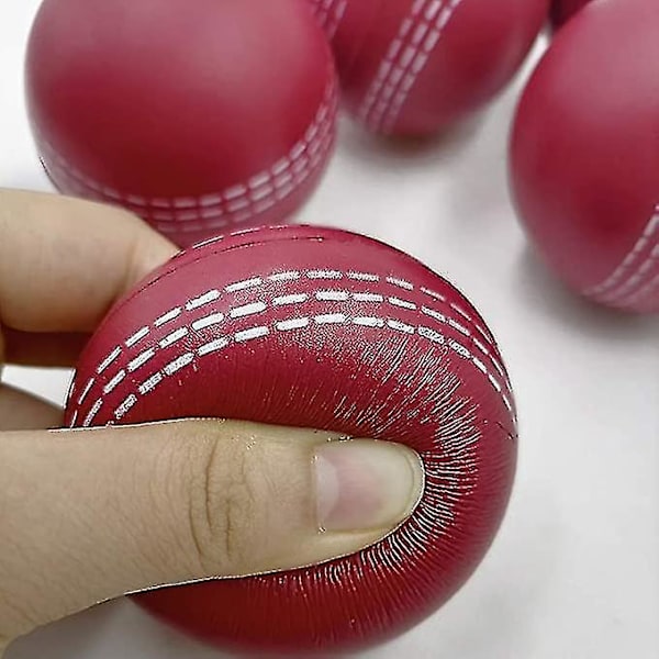 Cricketbold Crickettræning af bløde bolde Skumbolde med traditionelle sømme Crickettræning indendørs og udendørs brug -ES