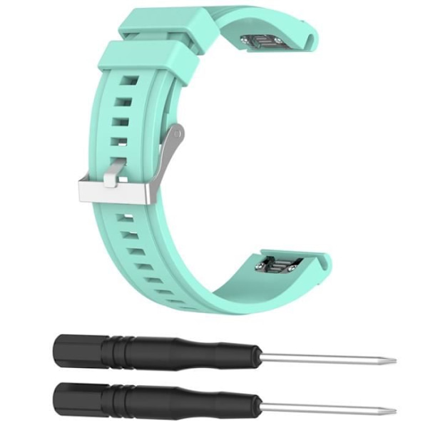 26 mm watch för Garmin Fenix ​​5X Multisport GPS Watch Teal