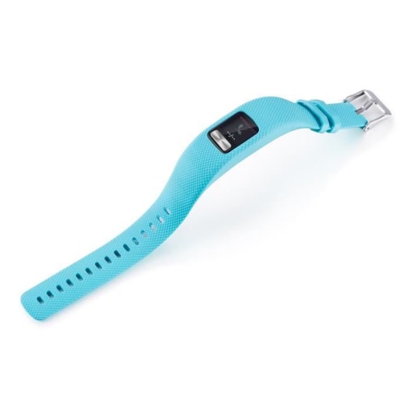 Silikon håndleddsstropp for Garmin VivoFit 4 Fitness Activity Tracker Plus Size i blågrønn