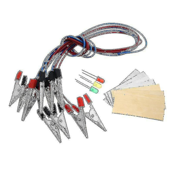 Orange Potet Sitron Batteri Fysikk Undervisning Eksperiment Frukt Batteri Led Science Kit
