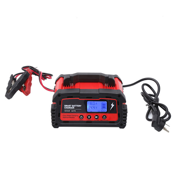 Auton akun laturi Kannettava Nopea lataus Erilaisille akuille 50Hz/60Hz AC110V‑220V 20AAU Pistoke