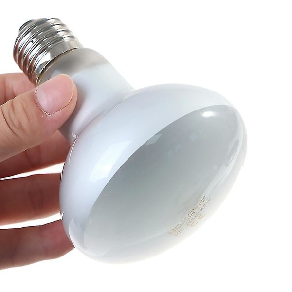 UVA+UVB Reptil Lampe Pære Skilpadde Soling UV Lyspærer Varmelampe Amfibier Øgler Temperaturregulator 75W