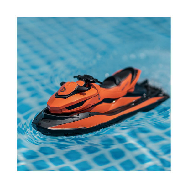 Højhastigheds vandtæt RC-båd - Plast med lav modstand - Orange