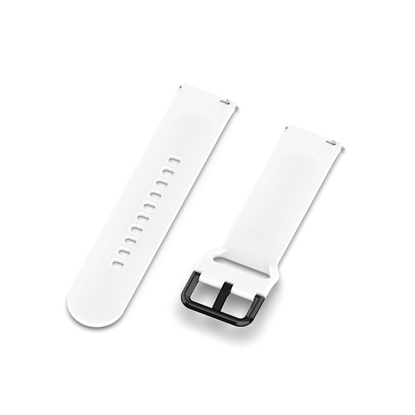 Silikoninen ranneke Amazfit GTS4 Mini -kellolle, koko: S White