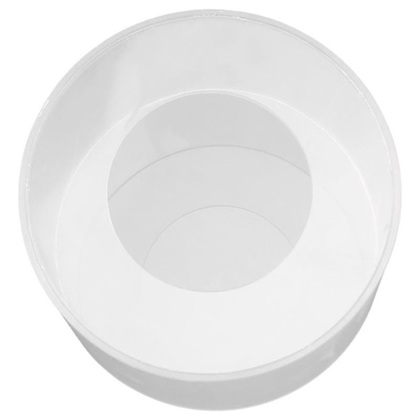 1 st Rund Akryl Cake Displaybräda Cake Edge Smoother Scraper Cakebricka DIY Rund Dekoration Cake Refi Transparent