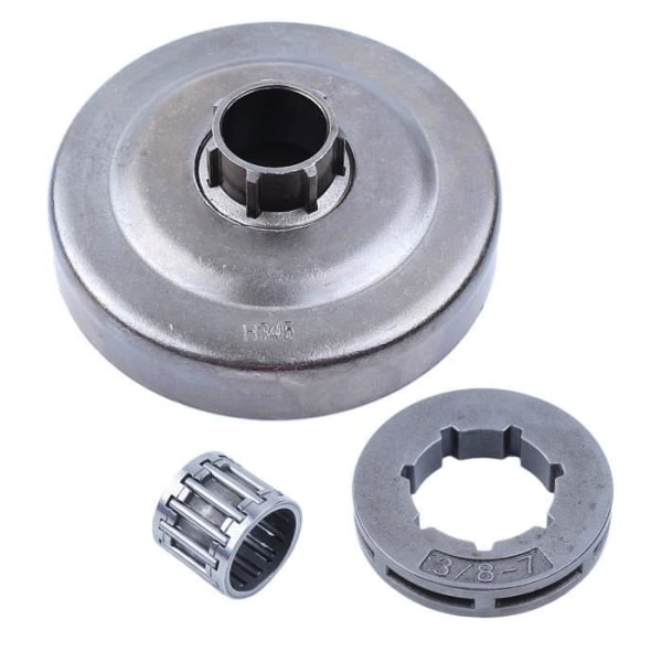 Clutchtrommel 3/8\" 7T Pinjonglagersett Kompatibelt Med HUSQVARNA 353 351 346 345 340 350