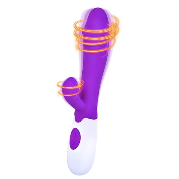 Vibrator - Kraftig Kanin Vibrator 10 Frekvenser Trådløs Realistisk Vanntett Automatisk Vibrator for Kvinner Kroppsstimulator