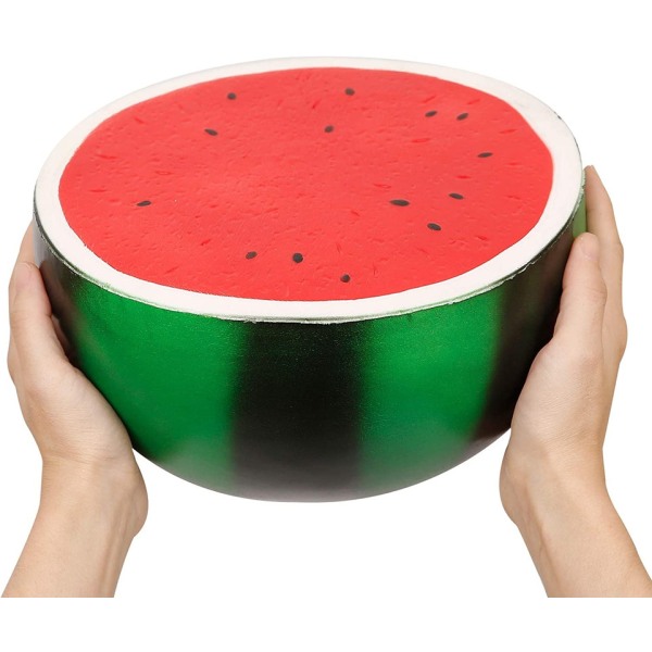 Anboor Jumbo Watermelon Squishies - Erittäin suuri stressin vastainen hitaasti nouseva puristuslelu (1 kpl)