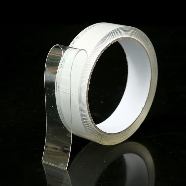 Uppgradera Nano Tape Bubble Kit, Dubbelsidig Tape Plast Bubble, elastisk tejp Ny 0.02cm*0.5cm*200cm