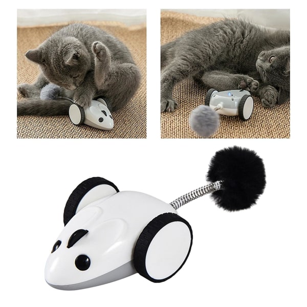 Smart Cat Interactive Toys App Kontroll Simulering Museform Interaktive katteleker Elektrisk mus Kattleke for kattunge Katt Treningskatter