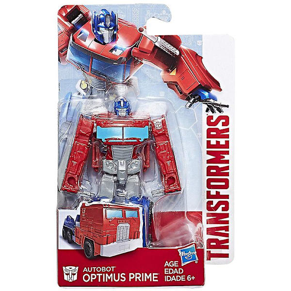 Hasbro Transformers Leks Storm Series Optimus Prime Bumblebee Grimlock Arcee Autobot Actionfigur Modell Leksaker Presenter För Barn E1163