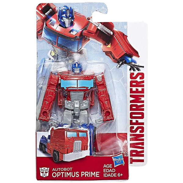 Hasbro Transformers Toys Storm Series Optimus Prime Bumblebee Grimlock Arcee Autobot Action Figurmodell Leksakspresenter för barn E1163