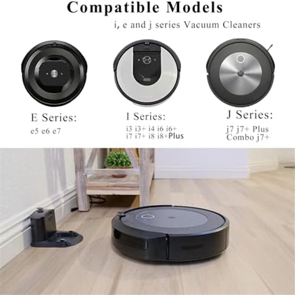 Reunojen Lakaisuharjat, Vaihto-osa Yhteensopiva iRobot Roomba I & J & E -sarjan Kaikkien Mallien Kanssa, Sivuharjat Lisätarvikkeet