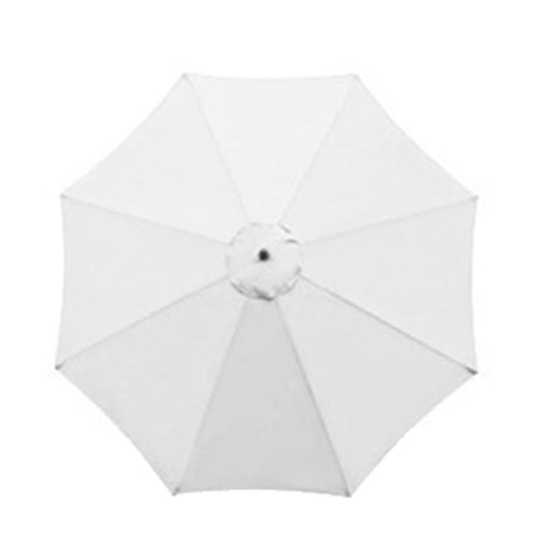 3 meter udskiftningsstof til rund haveparasol - Dækning til 8-armet parasol, solskærm og regnbeskyttelse