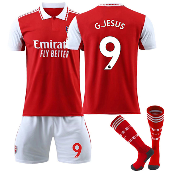 2223 Arsenal hjemmebanetrøje G.JESUS Fodbolddragt A L(175-180cm)