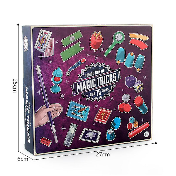 Qian Magic Set Props Lahjarasia Lähikuva lavalle Lasten magic