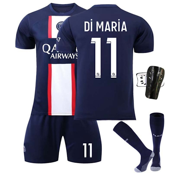 2223 Paris hem Di MARIA Fotbollströja B L(175-180cm)