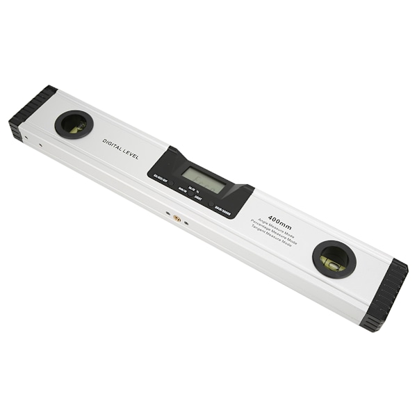 400mm Digitalt Baggrundsbelyst Laserniveau Lineal Horisontal Vertikal Boble Magnetisk Vatterpas