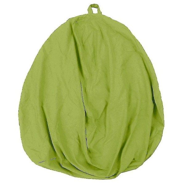 Lazy Sofa Cover Bean Bag Cover Soff Cover Stolsöverdrag Möbler Cover_y Green 80*90cm